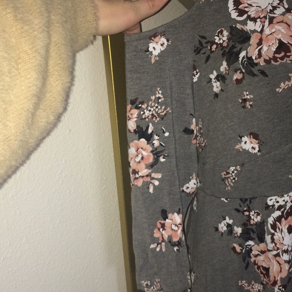 Torrid Cold Shoulder Floral Print Dress - Picture 3 of 9